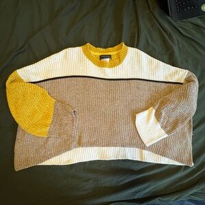 Urban Outfitters Colorblock Crew Neck Sweater